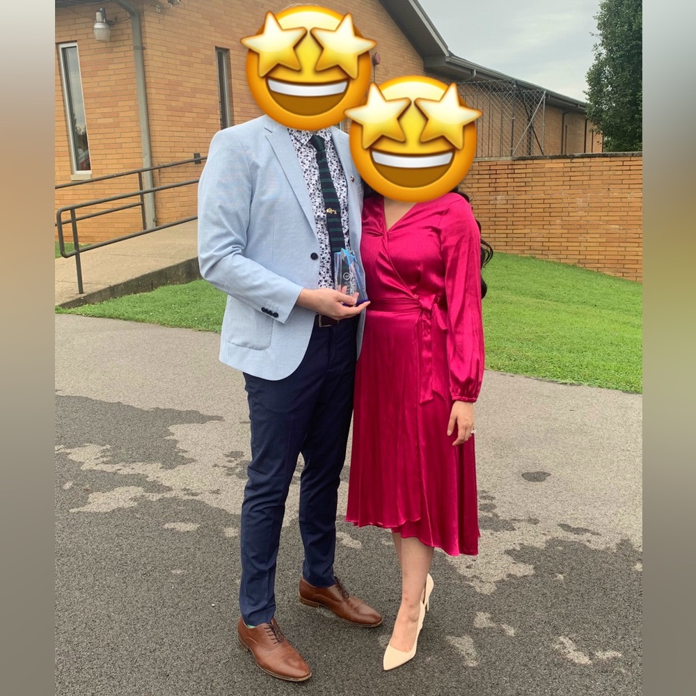 Fuschia MIDI Dress
